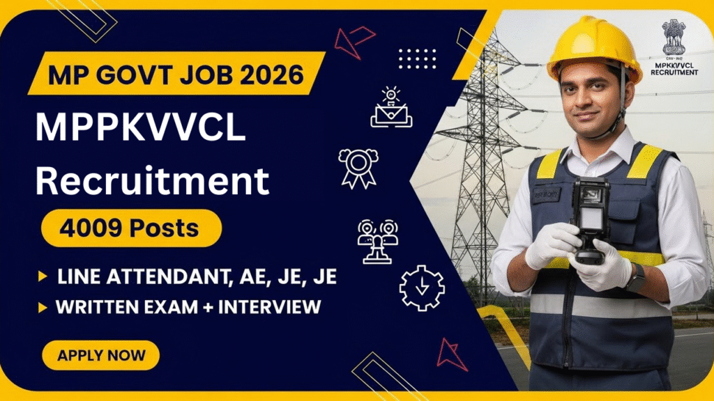 MPPKVVCL Recruitment 2025