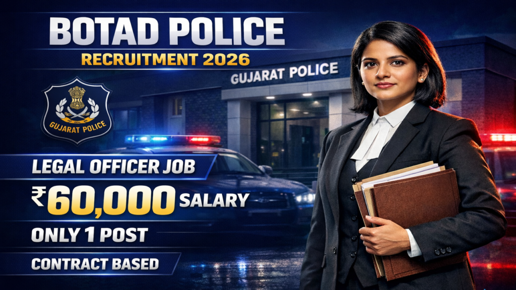 Botad Police Recruitment 2026