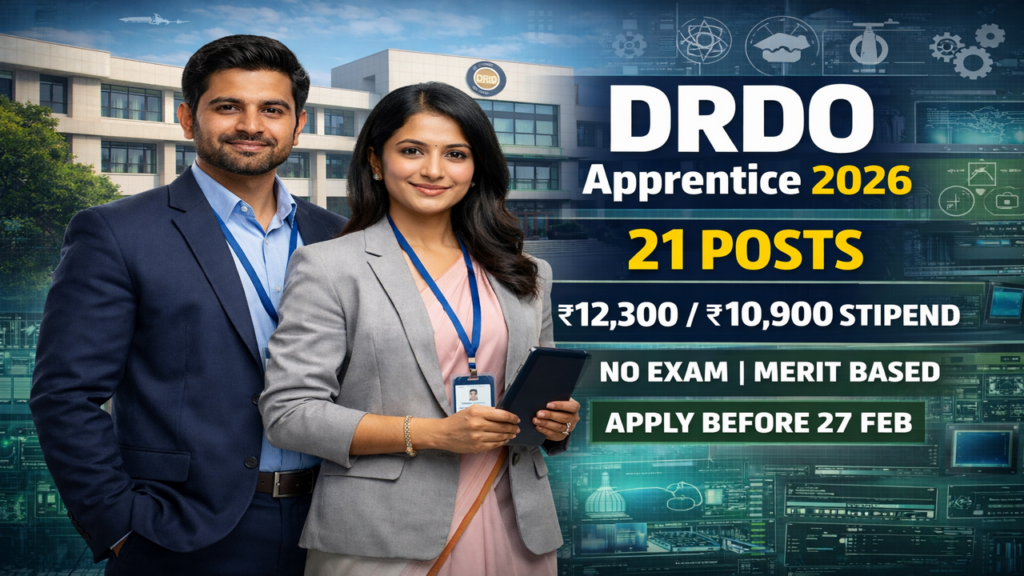DRDO ISSA Apprentice Recruitment 2026