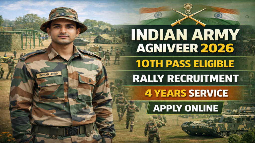 Indian Army Agniveer Rally Recruitment 2026