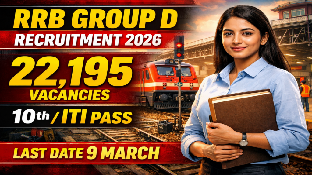 Railway Recruitment Board (RRB) Group D Recruitment 2026